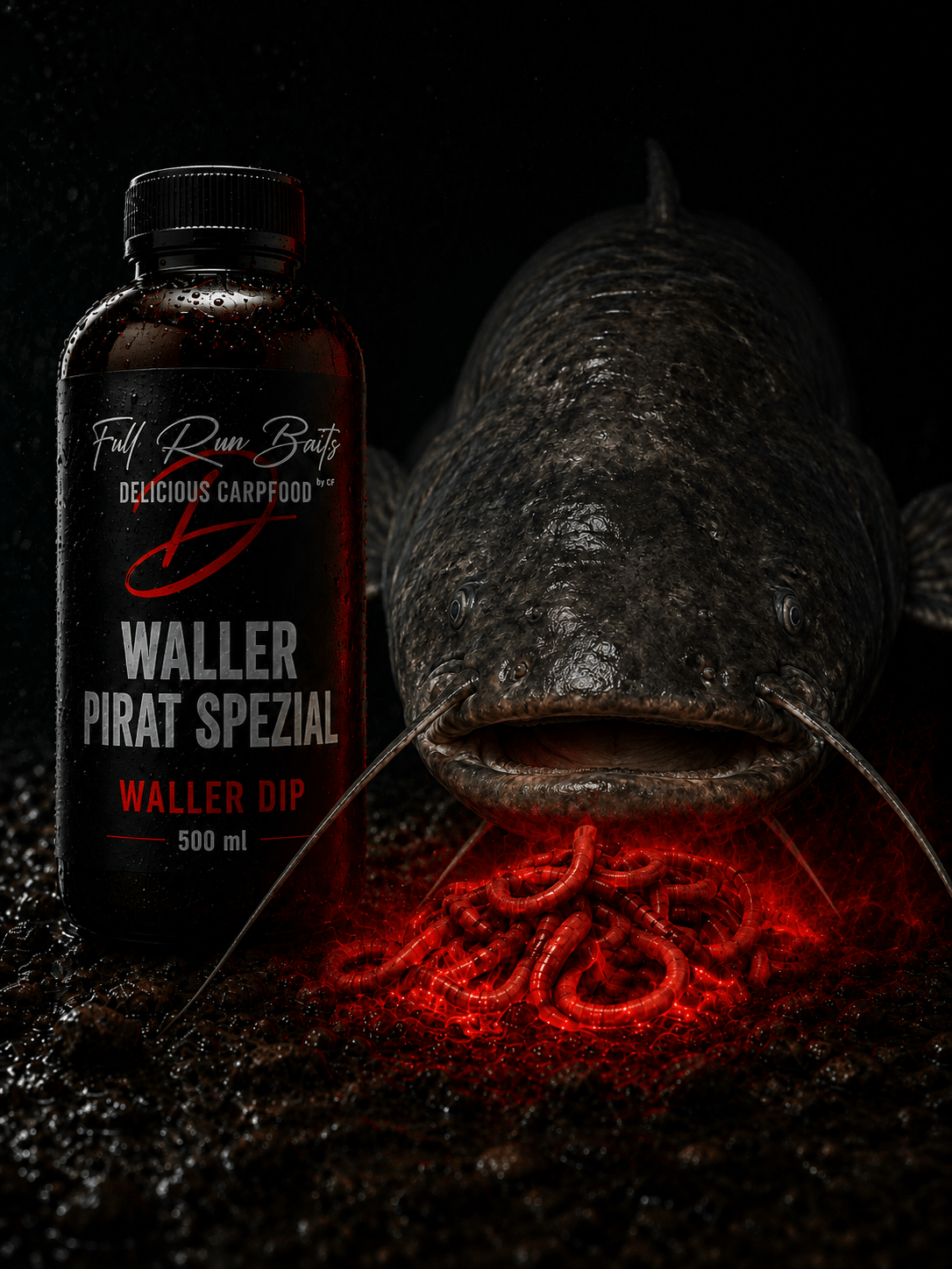 Dämnächst Full Run Baits Waller Pirat Spezial – Waller Dip - Full Run