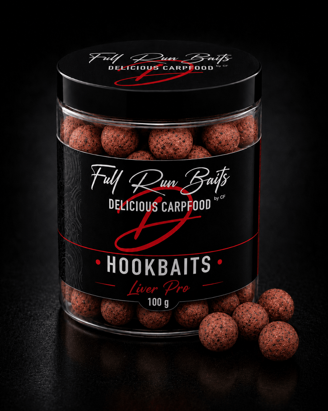 Full Run Liver Pro Hookbaits - Full Run