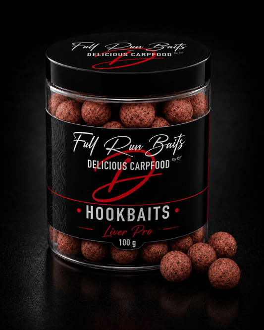 Full Run Liver Pro Hookbaits - Full Run